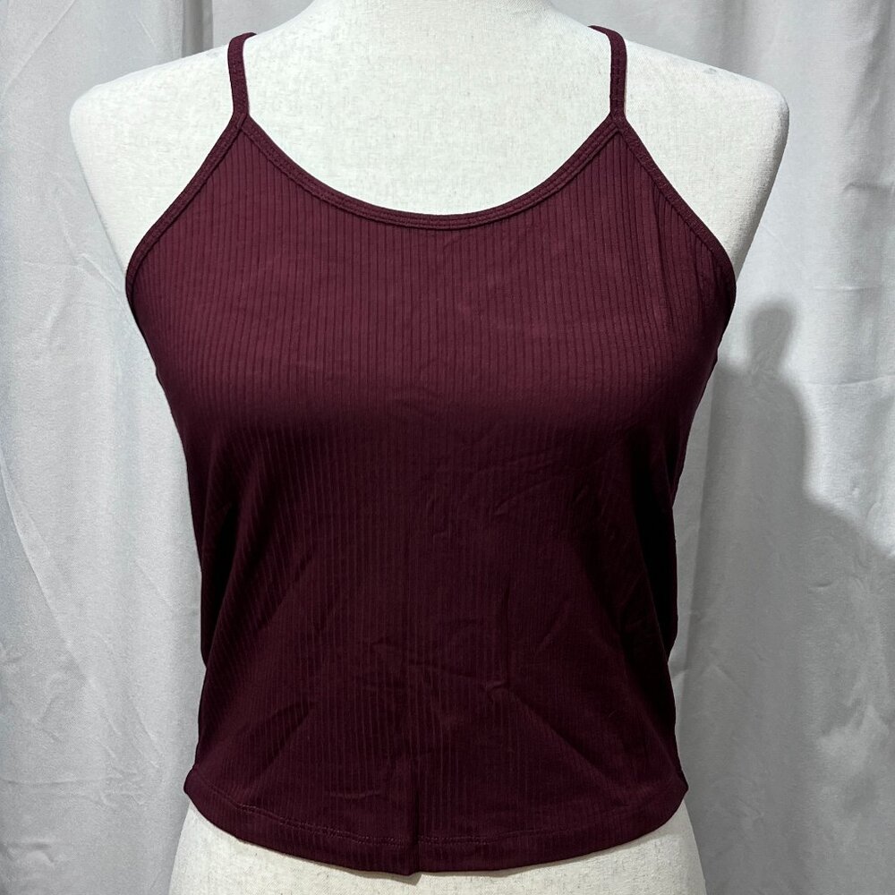 NWT Born Primitive Keep it Easy Tank Garnet Red M